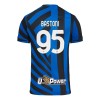 Maillot de Supporter Inter Milan Bastoni 95 Domicile 2024-25 Pour Homme